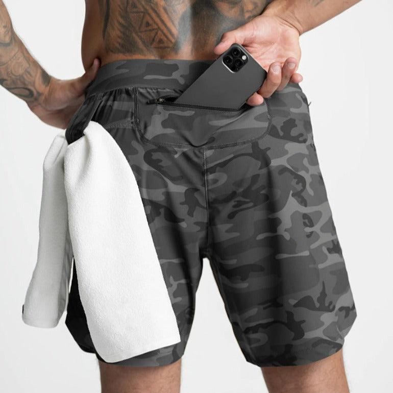 Short Esportivo Masculino de Academia - Elite Running