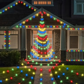 Rede de LED magnética para árvore de Natal