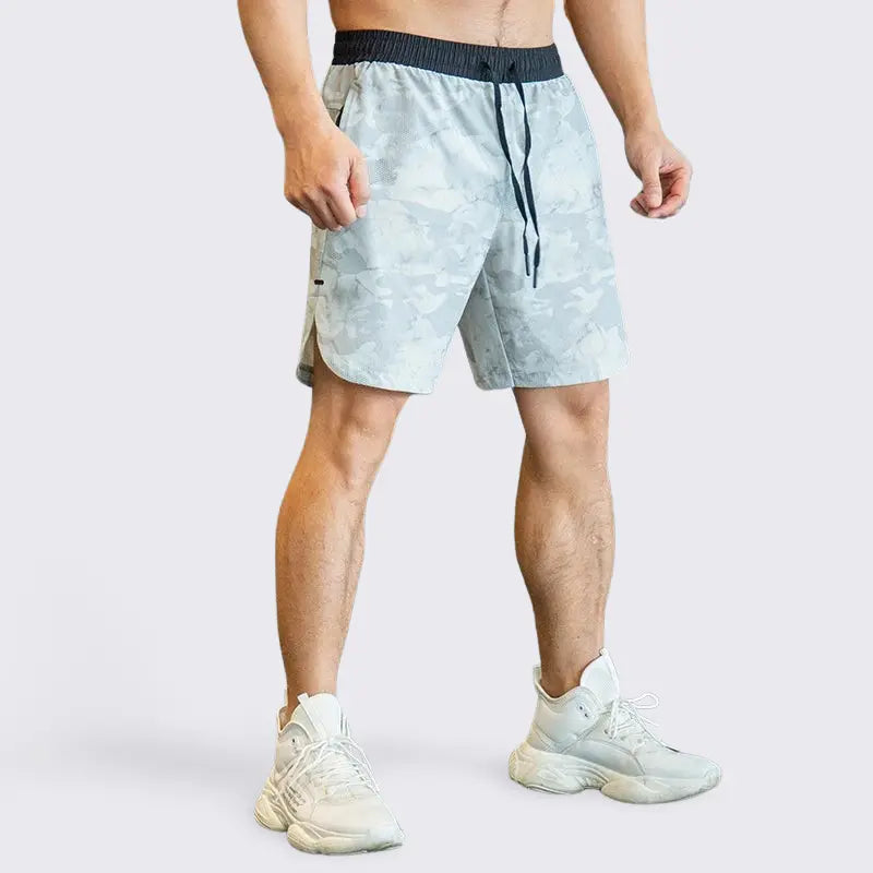 Short Fitness Masculino de Academia - Tech Blur