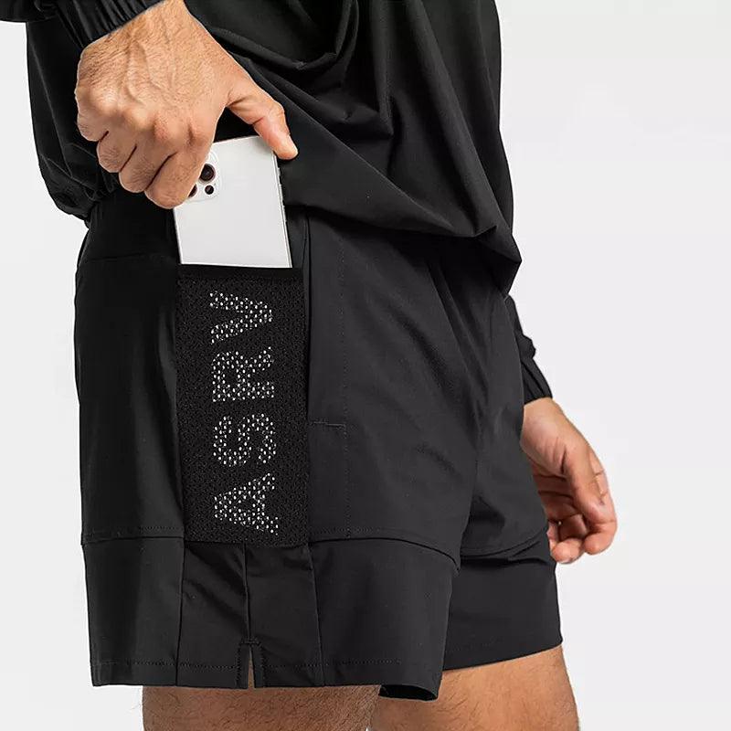 Short Esportivo Dry Fit Respirável ASRV