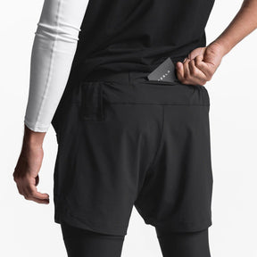 Short Esportivo com Leegging Masculino de Treino