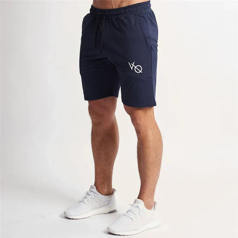 Bermuda Moletom Esportiva Masculina Bordada