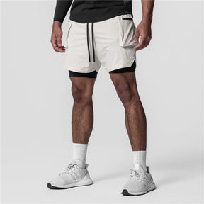 Short 2 em 1 Masculino para Treino Athlete