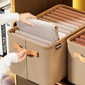 Box Organizador de Roupas Dobrável Luxe Box® (Compre 1 Leve 3) -Queima de Estoque🔥