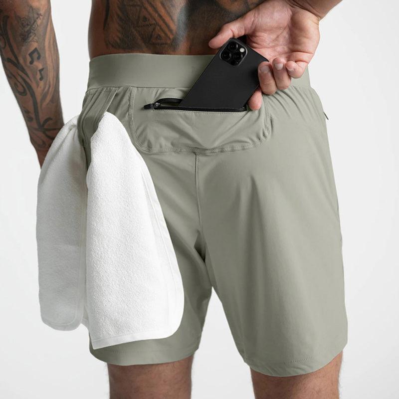 Short Esportivo Masculino de Academia - Elite Running