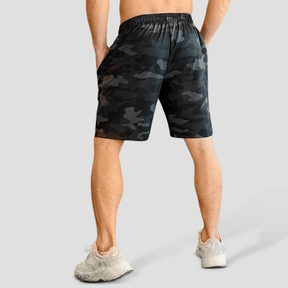 Short Fitness Masculino de Academia Camuflado Militar